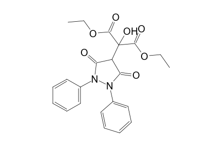 3,5-dioxo-1,2-diphenyl-4-pyrazolidinetartronic acid, diethyl ester