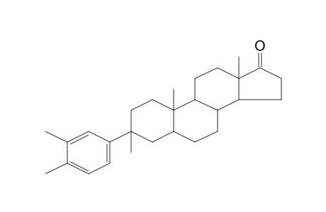 17-Androstanone, 3-(3,4-dimethylphenyl)-3-methyl-