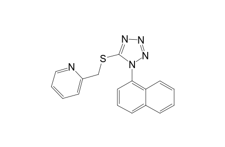 2-(([1-(1-Naphthyl)-1H-tetraazol-5-yl]sulfanyl)methyl)pyridine