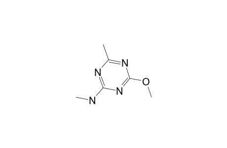 2-Methoxy-4-methyl-6-(methylamino)-1,3,5-triazine