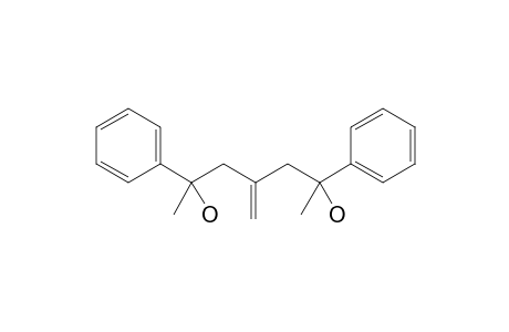 4-Methylidene-2,6-diphenylheptane-2,6-diol