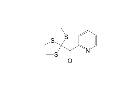 2,2,2-Tris-methylthio-1-pyridin-2-yl-ethanol