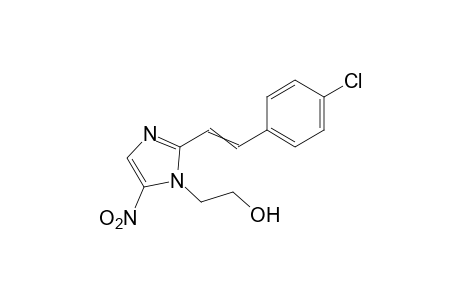 2-(p-chlorostyryl)-5-nitroimidazole-1-ethanol