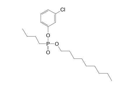 Butylphosphonic acid, 3-chlorophenyl nonyl ester