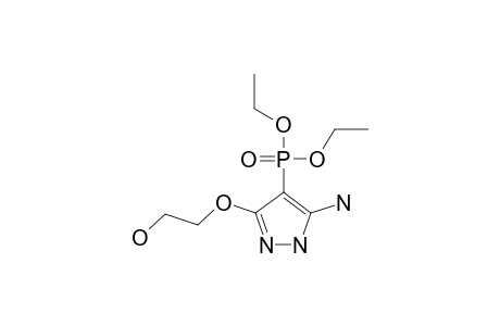 [5-AMINO-3-(2-HYDROXYETHOXY)-1H-PYRAZOL-4-YL]-PHOSPHONIC-ACID-DIETHYLESTER