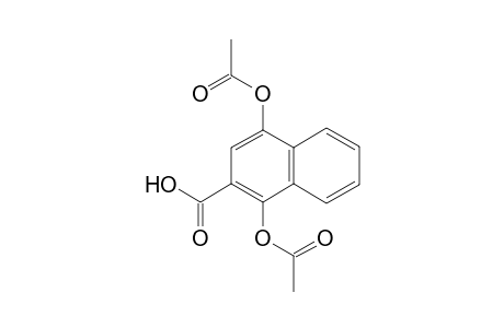 2-Naphthoic acid, 1,4-diacetoxy-