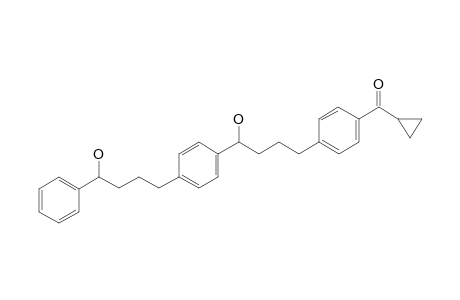 Methanone, cyclopropyl[4-(4-hydroxy-4-[4-(4-hydroxy-4-phenylpbutyl)phenyl]butyl]phenyl]-