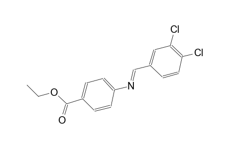 p-[(3,4-dichlorobenzylidene)amino]benzoic acid, ethyl ester