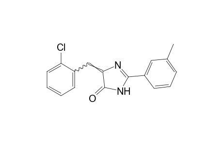 4-(o-chlorobenzylidene)-2-m-tolyl-2-imidazolin-5-one