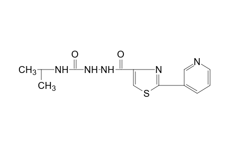 4-isopropyl-1-{[2-(3-pyridyl)-4-thiazolyl]carbonyl]semicarbazide