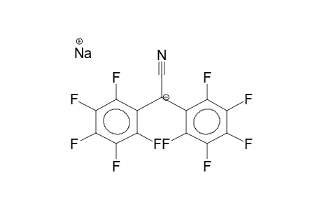 BIS(PENTAFLUOROPHENYL)ACETONITRILE, SODIUM SALT