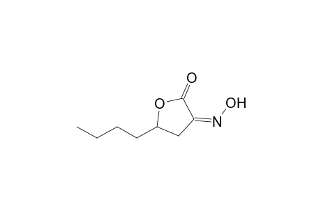 5-Butyl-3-(hydroxyimino)-tetrahydrofuran-2-one