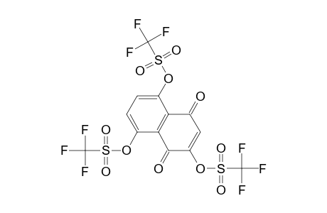 Trifluoromethanesulfonic acid (5,8-diketo-4,6-ditriflyloxy-1-naphthyl) ester