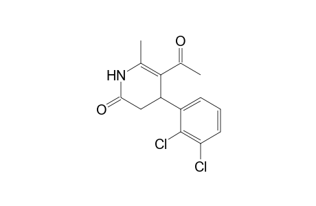5-acetyl-4-(2,3-dichlorophenyl)-6-methyl-3,4-dihydropyridin-2(1H)-one