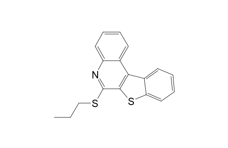 6-(propylsulfanyl)[1]benzothieno[2,3-c]quinoline