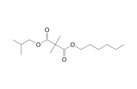 Dimethylmalonic acid, hexyl isobutyl ester