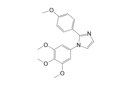 2-(4-METHOXYPHENYL)-1-(3,4,5-TRIMETHOXYPHENYL)-1H-IMIDAZOLE