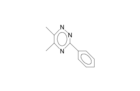 3-PHENYL-5,6-DIMETHYL-1,2,4-TRIAZIN