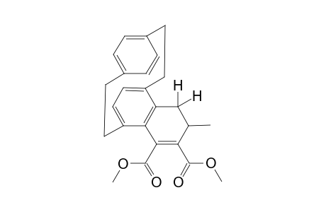 Dimethyl 18-methyl[2,2]paradihydronaphthalenocyclophane-19,20-dicarboxylate