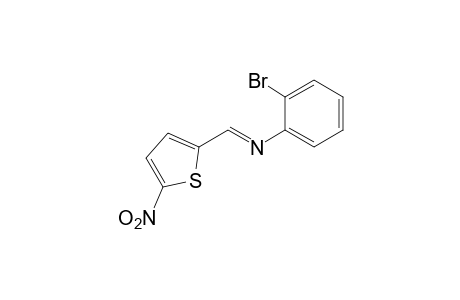 2-[N-(o-bromophenyl)formimidoyl]-5-nitrothiophene