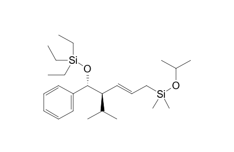 (5R,6R,E)-3,3-Diethyl-6-isopropyl-10,10,12-trimethyl-5-phenyl-4,11-dioxa-3,10-disilatridec-7-ene