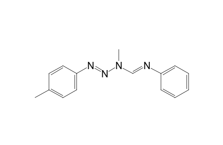 N-methyl-N'-phenyl-N-(p-tolylazo)formamidine