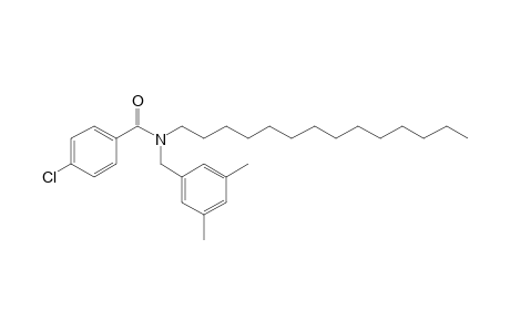 Benzamide, 4-chloro-N-(3,5-dimethylbenzyl)-N-tetradecyl-