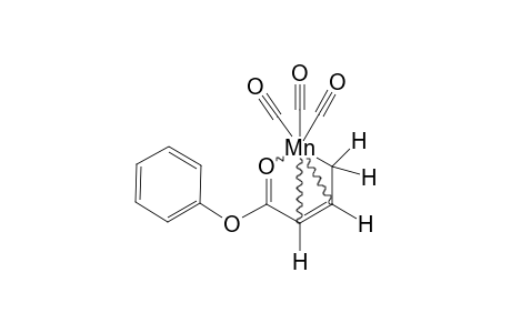 .eta.(5)-4-Oxo-4-phenoxy-2-butenyl manganese tricarbonyl