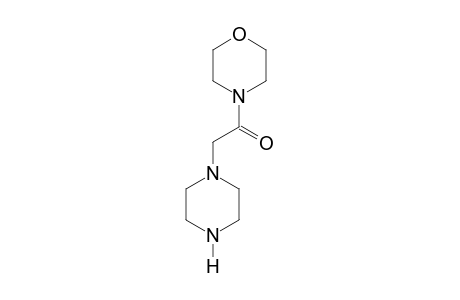 4-[(1-piperazinyl)acetyl]morpholine