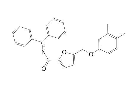 N-benzhydryl-5-[(3,4-dimethylphenoxy)methyl]-2-furamide