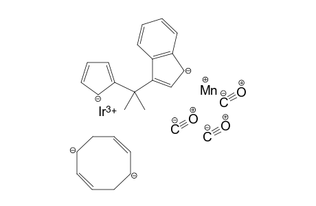 Manganese(I) cycloocta-1,5-diene 3-(1-cyclopenta-1,3-dien-1-yl-1-methylethyl)-1H-inden-1-ide iridium(III)