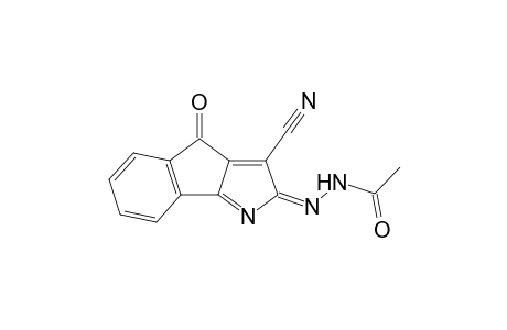 N'-(3-Cyano-4-oxoindeno[1,2-b]pyrrol-2(4H)-ylidene)acetohydrazide