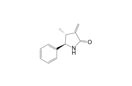 (4R,5R)-3-Methylene-4-methyl-5-phenylpyrrolidinone