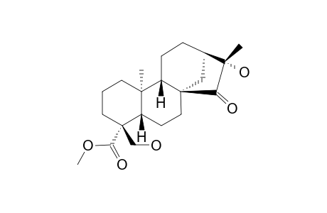 METHYL-ENT-16-BETA,18-DIHYDROXY-15-OXO-KAURAN-19-OATE