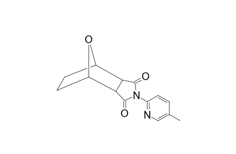 Tricyclo[5,2,1,0(2,6)]decan-3,5-dione, 4-aza-10-oxa-4-[5-methyl-(2-pyridyl)]-