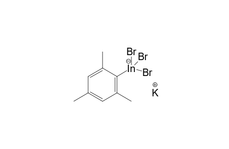 Potassium(I) tribromo-(2,4,6-trimethylphenyl)indiganuide