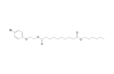 Sebacic acid, 2-(4-bromophenoxy)ethyl hexyl ester