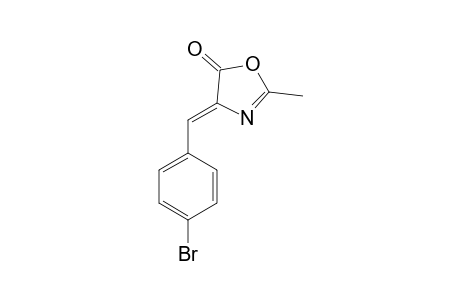 (4E)-4-(4-Bromobenzylidene)-2-methyl-1,3-oxazol-5(4H)-one