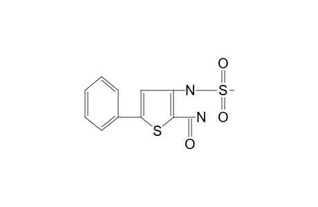 3-methanesulfonamido-5-phenyl-2-thiophenecarboxamide