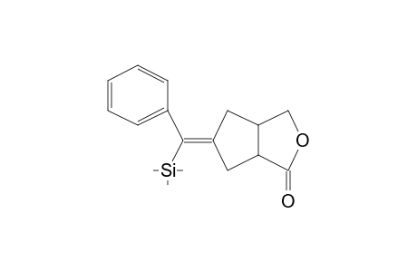 3-Oxabicyclo[3.3.0]octan-2-one, 7-(.alpha.-trimethylsilyl)benzylidene-