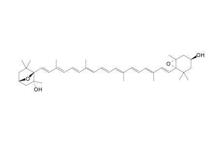 (3S,5R,6R,3'S,5'R,6'S)-3,6 : 5',6'-diepoxy-5,6,5',6'-tetrahydro-.beta.,.beta.-carotene-5,3'-diol