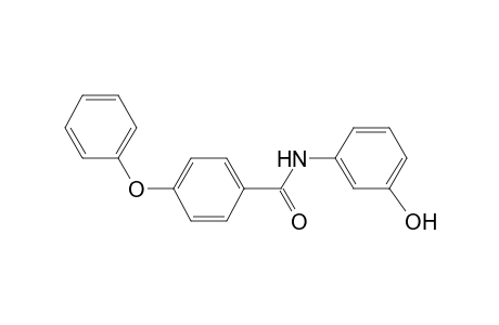 benzamide, N-(3-hydroxyphenyl)-4-phenoxy-