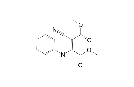 DIMETHYL-2-(N-PHENYLAMINO)-3-CYANOBUT-2-ENE-1,4-DIOATE