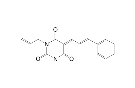 (E)-1-Allyl-5-[(E)-3-phenylallylidene]pyrimidine-2,4,6(1H,3H,5H)-trione