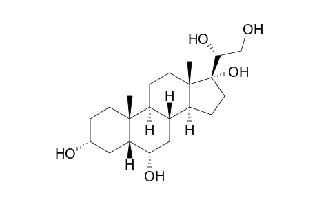 5β-pregnane-3α,6α,17,20β,21-pentol