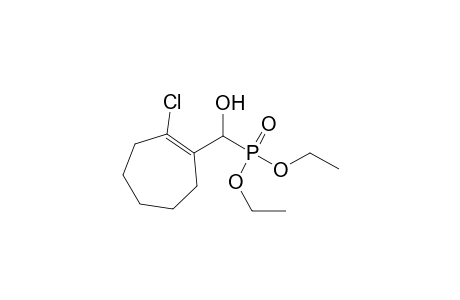 [(2-chloro-1-cyclohepten-1-yl)hydroxymethyl]phosphonic acid, diethyl ester