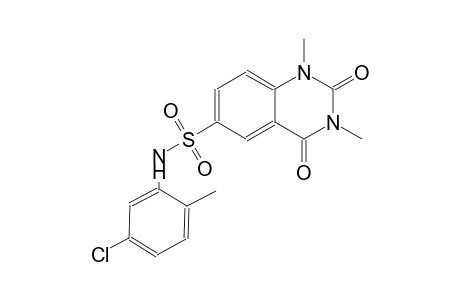 N-(5-chloro-2-methylphenyl)-1,3-dimethyl-2,4-dioxo-1,2,3,4-tetrahydro-6-quinazolinesulfonamide