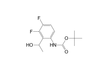 N-[3,4-difluoro-2-(1-hydroxyethyl)phenyl]carbamic acid tert-butyl ester