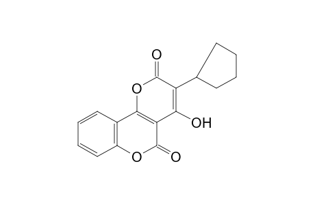 3-CYCLOPENTYL-4-HYDROXY-2H,5H-PYRANO[3,2-c][1]BENZOPYRAN-2,5-DIONE