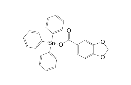 PIPERONYLIC-ACID-TRIPHENYL-ORGANOTIN-(IV)